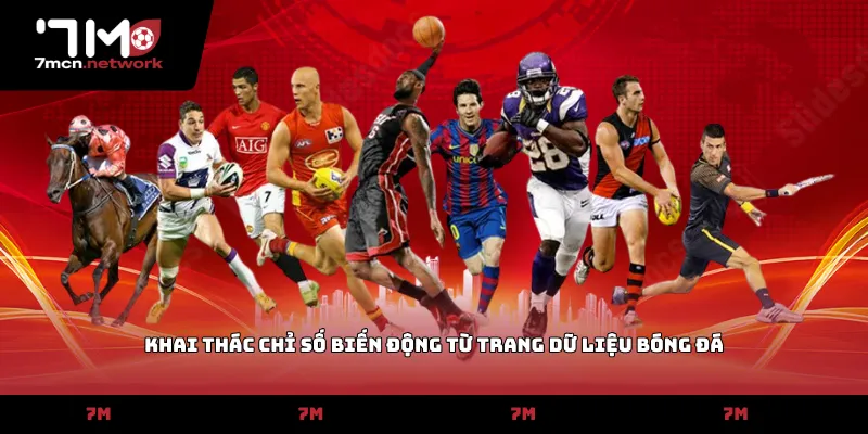 Khai thác chỉ số biến động từ trang dữ liệu bóng đá